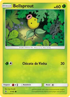 Bellsprout — Guardiões Ascendentes (1/145)