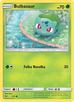 Bulbasaur — Lendas Luminescentes (1/73) Bulbasaur — Lendas Luminescentes (1/73)